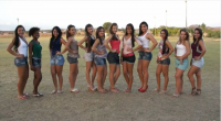 Candidatas garota da festa 2012